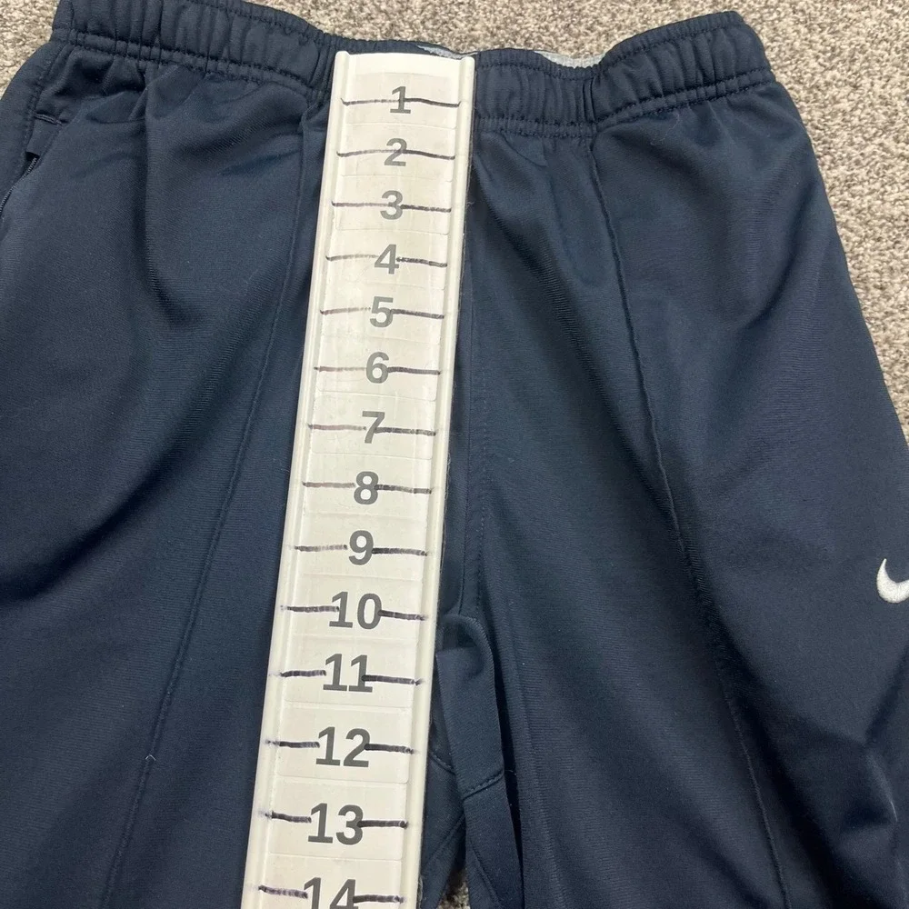 Nike Pants Mens M Track Black White Swoosh Logo Athletic Comfort